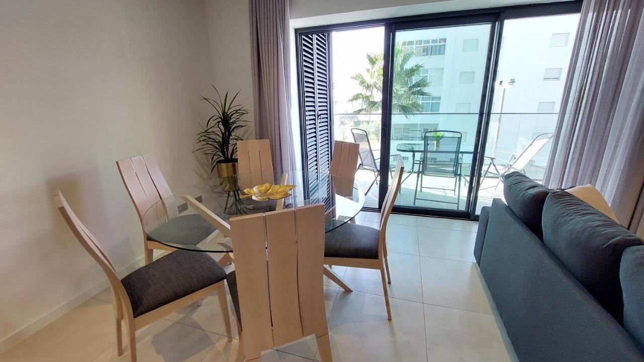 Apartamento Meerblick Quarteira Buitenkant foto